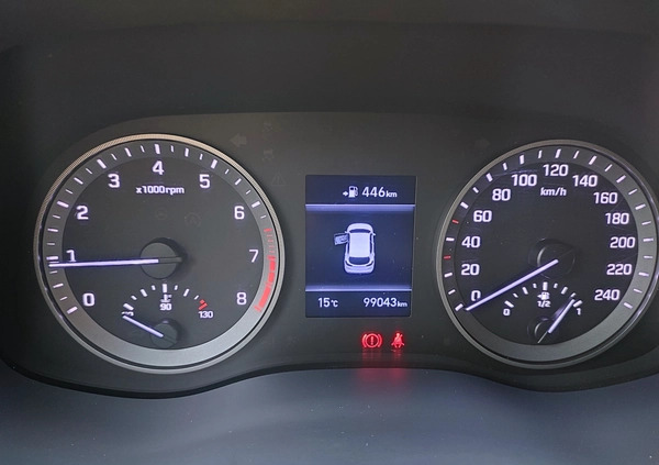 Hyundai Tucson cena 78700 przebieg: 99200, rok produkcji 2019 z Kielce małe 326